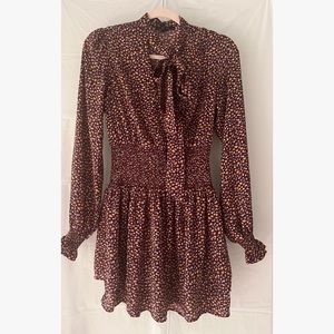 Fall dress- purple size M